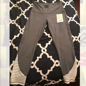 Soft grey yoga pants